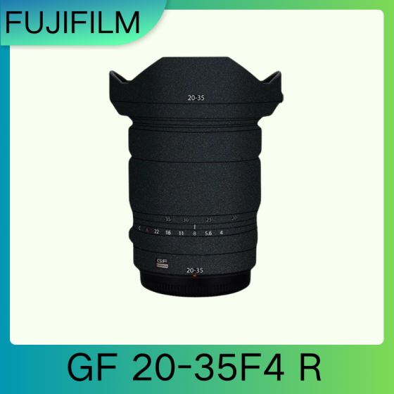 Lentes Fujifilm GF20-35F4 R  - Pele câmera, adesivo câmera - com alta resistência a arranhões, à prova d'água e com design elegante.